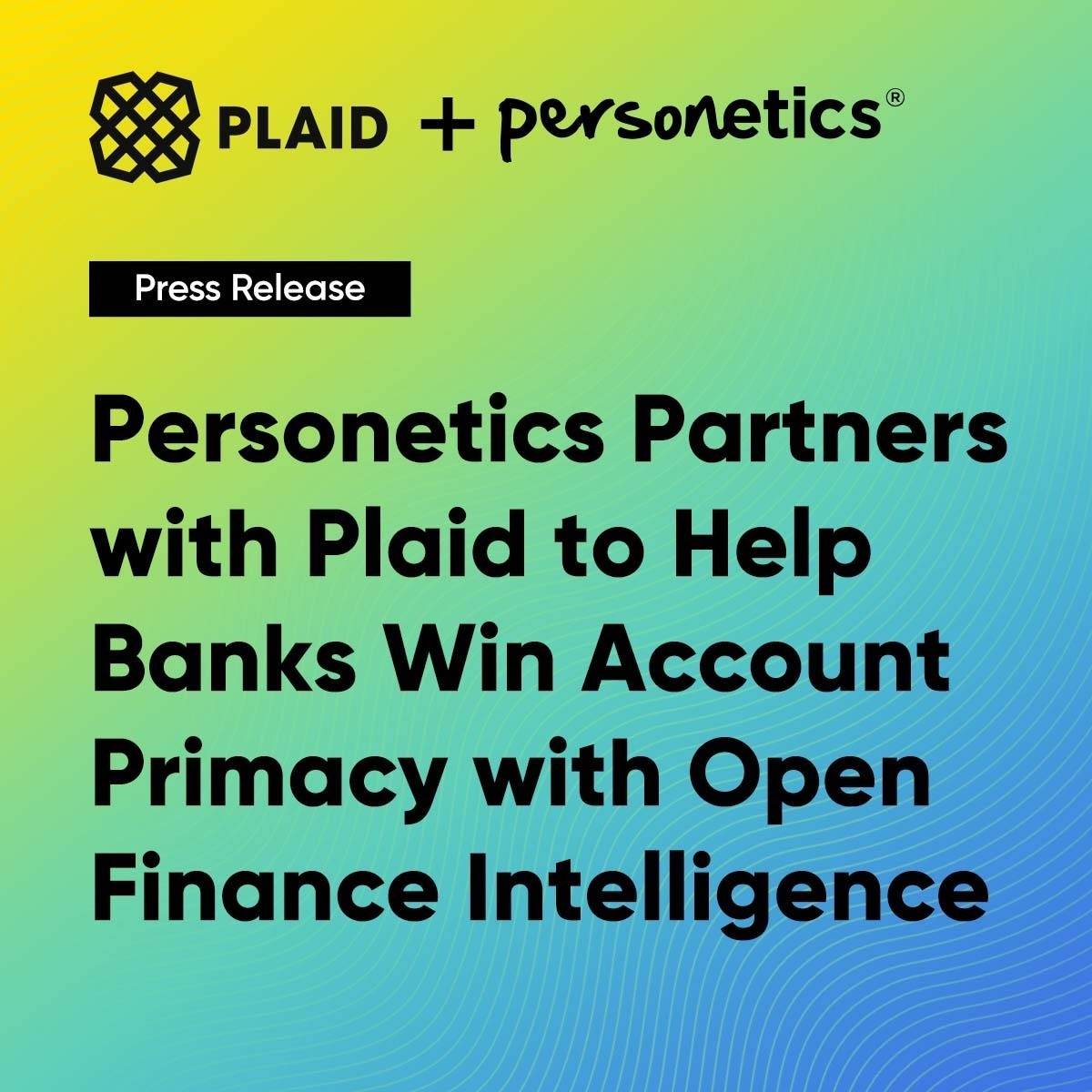 Personetics Partners with Plaid to Help Banks
